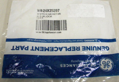 WB24X5397 GE Range Door Latch Interlock Switch - NEW! - OEM! - Free ship!