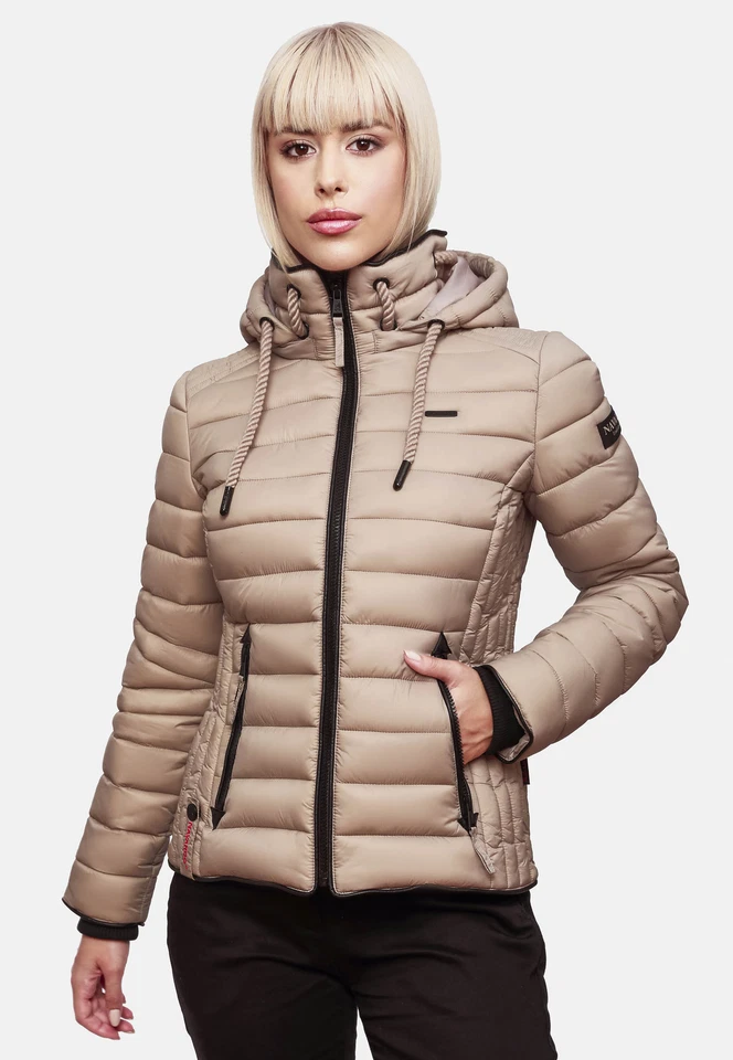Navahoo Damen Jacke Steppjacke Übergangsjacke gesteppt Stepp Frühjahr NEU B650 - Bild 4 von 4