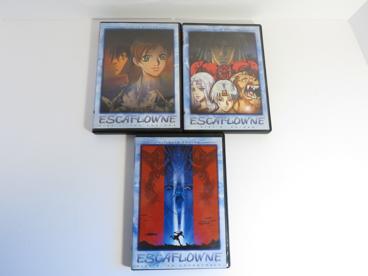Escaflowne the Movie Ultimate Edition Anime DVD 3 Disc-Set | eBay