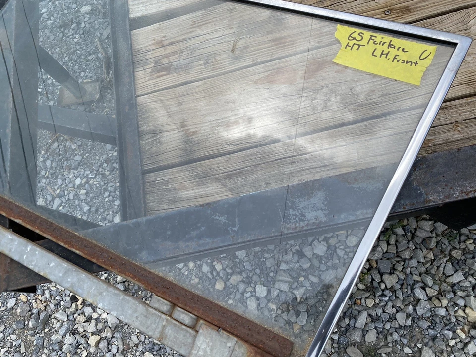 1965 Ford Fairlane 2 двери Ht LH передняя дверь стекло прозрачный - Изображение 2 из 4