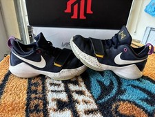 Nike PAUL GEORGE PG1 LOW GS 880304-417 4y Basketball Shoe NBA Youth 76ers Kids