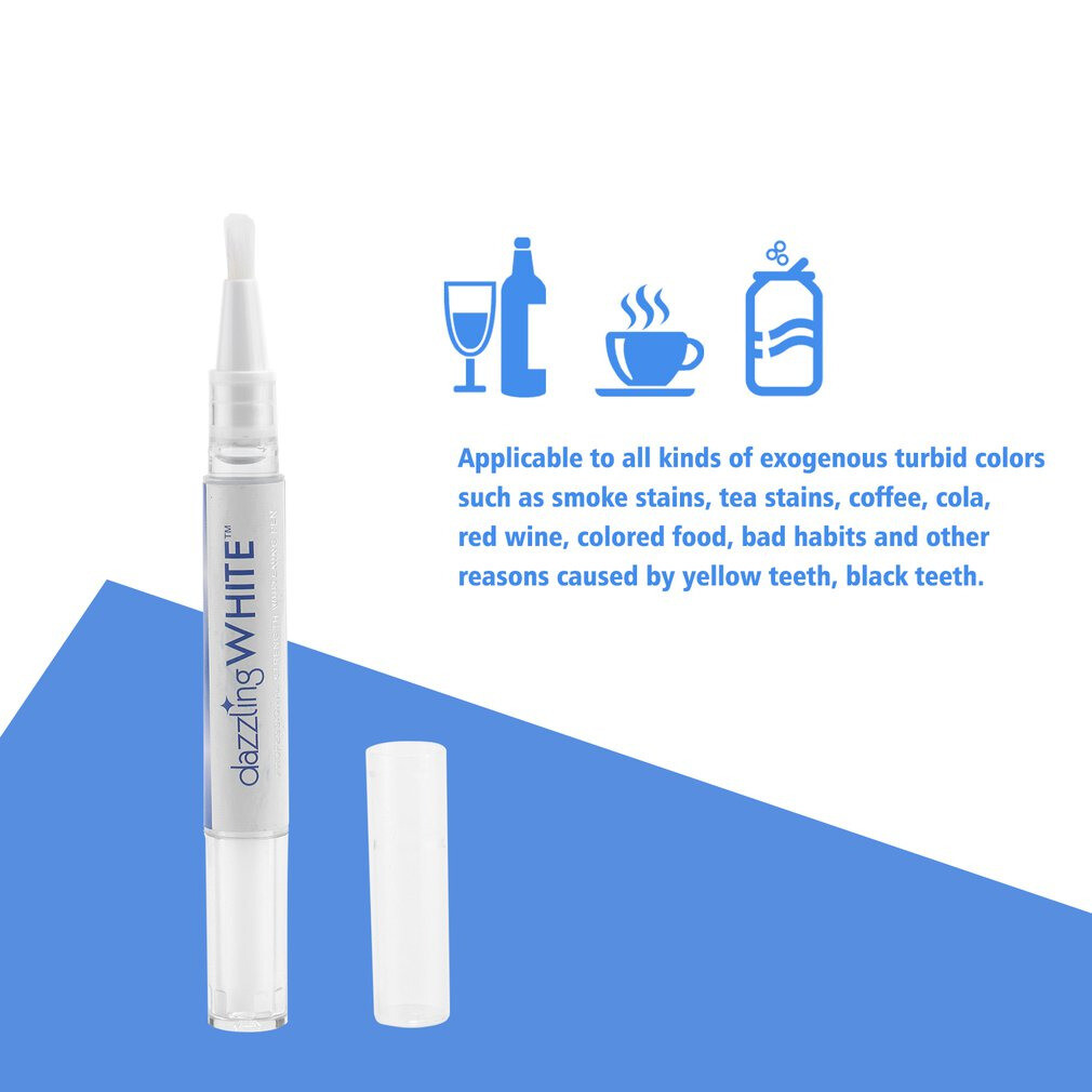 Stylo Blanchiment Dentaire Dazzing White – Gel Au Peroxyde, Pour Un Sourire éclatant, Neuf