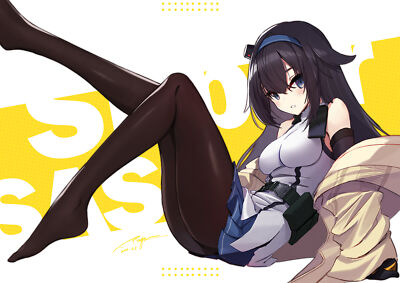 Anime girls digital art artwork 2d portrait ranyu Play Gaming Mat Desk