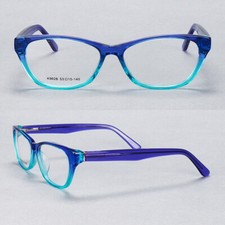 Hand Made Cat Eye Eyeglass Frames Womens Round Acetate Fashion Spectacles Oval