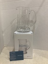 Soho By Reed  Barton 28 Oz Crystal Pitcher