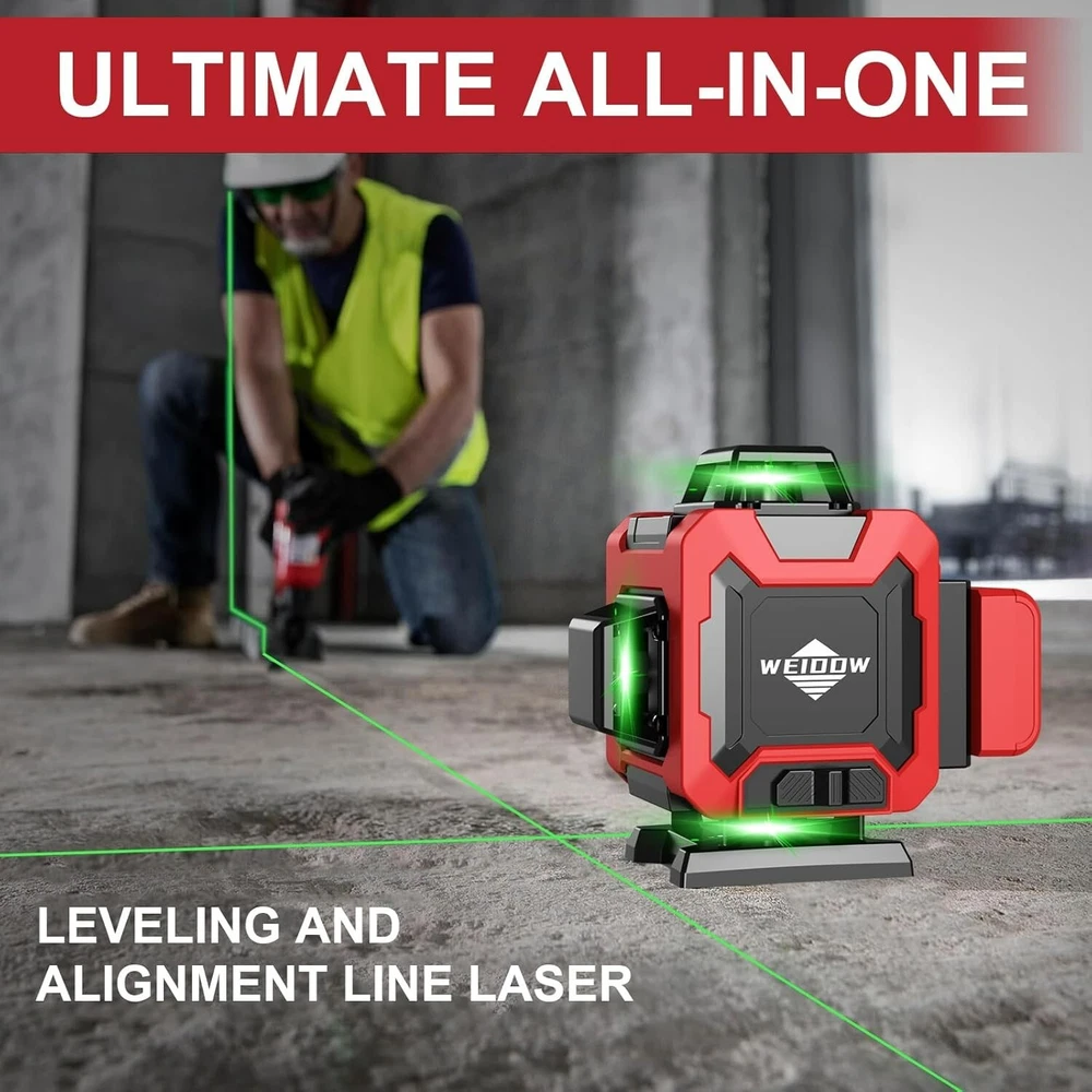 Laser Level 360 Self Leveling with Tripod for Construction Projects