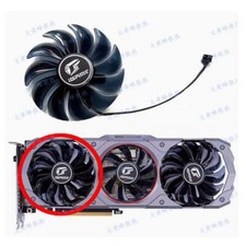 New Graphics Card Fan For COLORFUL GTX1660 1660S 1660ti iGame Advanced OC