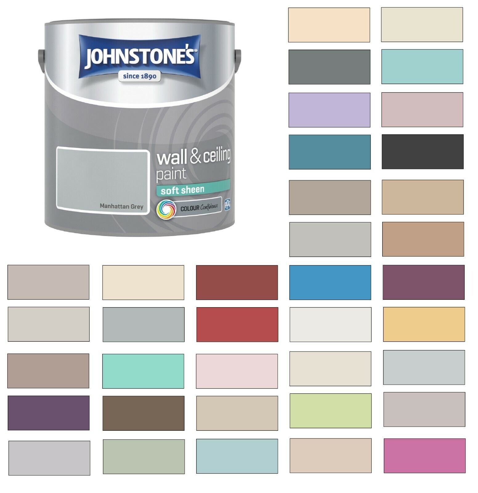 Emulsion Paint Colour Charts