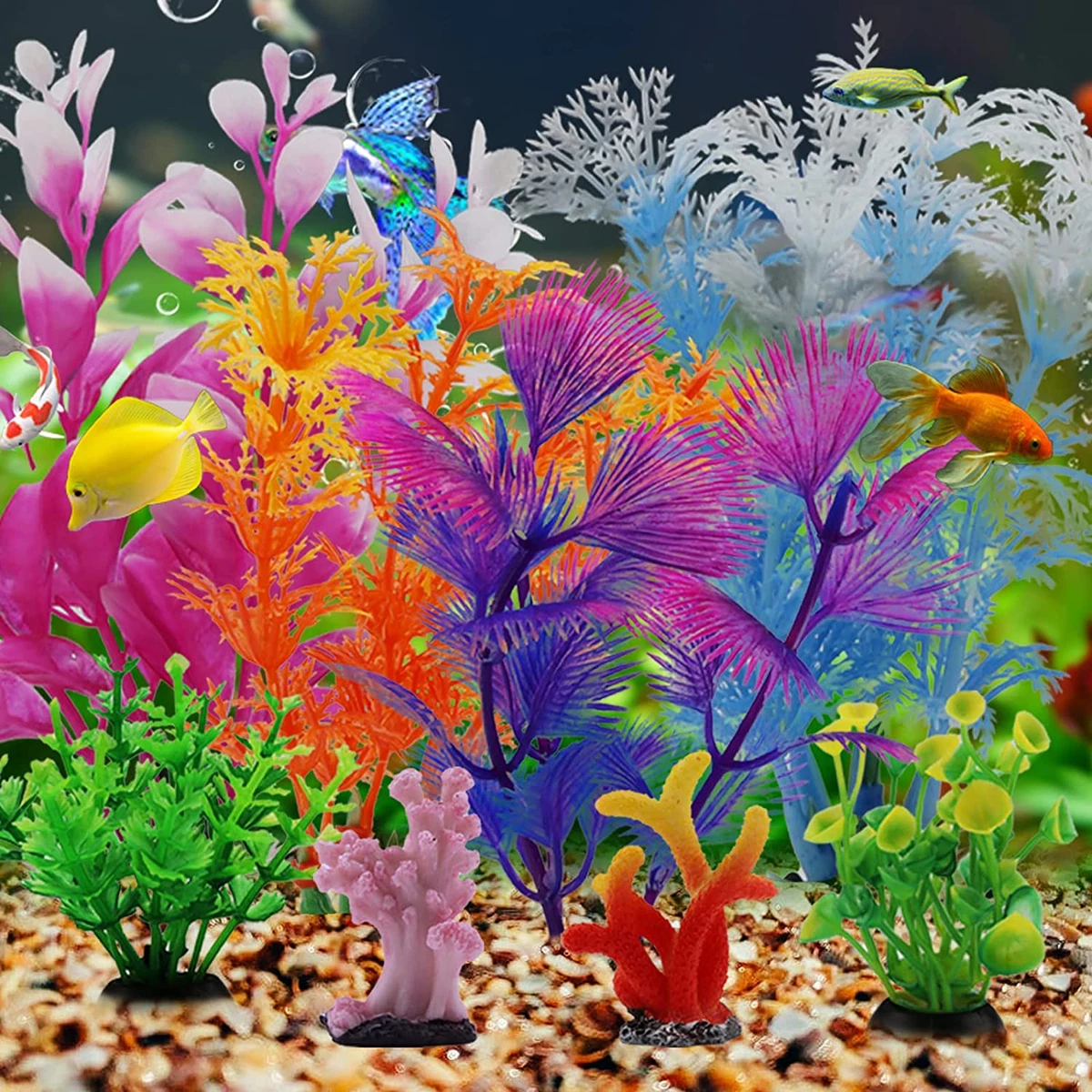 Beautiful aquarium clearance decorations