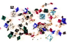 Superior PRIMERO 4428 Square Fancy Stones Crystals  Many Colors  Sizes