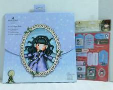 Gorjuss Santoro of London LOT 36 pc Paper Pack  Die Cuts Christmas 12x12 NEW