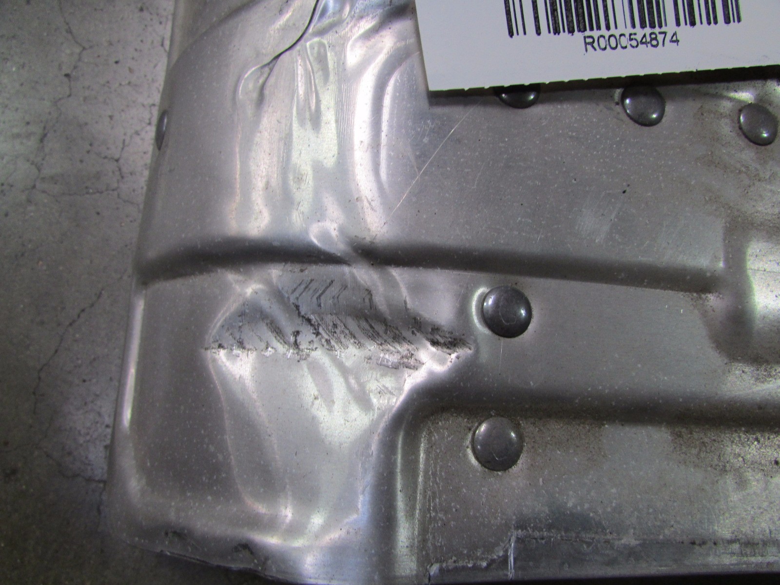 Lamborghini Gallardo LP550, LP560, Power Unit Heat Shield, Used, P/N 420301325D