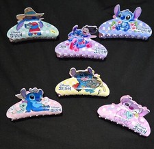 Large Beautiful Stitch Hair Clips  Select Yours    12 Different Clips  
