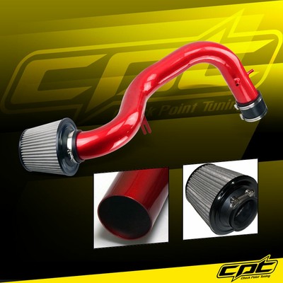 For 01-03 Acura CL/TL Type-S 3.2L V6 Red Cold Air Intake + Black Filter Cover