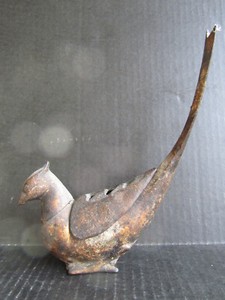 Antique Oriental Iron Incense Burner