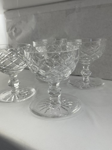 Juego de (4) cuenco de postre/pomelo con patas Waterford Crystal POWERSCOURT 4,75" - Imagen 3 de 22