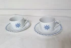Set of 2 cups + 2 saucers Pierre BALMAIN with box / porcelain
