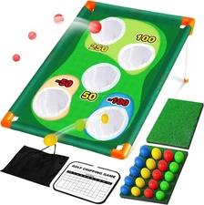 TOY Life Golf Cornhole Game Corn Hole Set Chipping Adults 1 