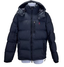 Polo Ralph Lauren the Gorham Down Jacket, Mens Jacket Size Small, Black