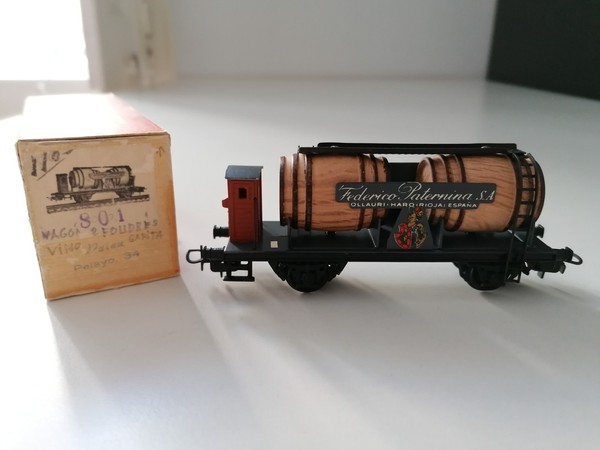 Electrotren H0 801 Vagón Cubas Federico Paternina SA Renfe Nuevo New OVP
