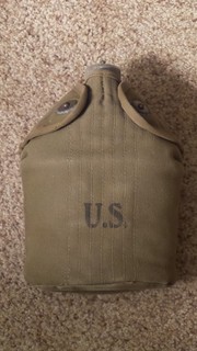 Vintage U.S. WWII M1910 Canteen Cup and Cover Atlantic Products 1941 No Reserve