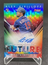 Alex Kirilloff 2021 Bowman's Best Future Vibrance Auto /150 RC Minnesota Twins