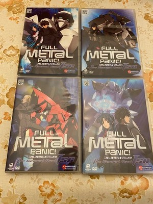 Full Metal Panic! TSR The Second Raid (4-Disc Bundle) Complete Series DVD Anime