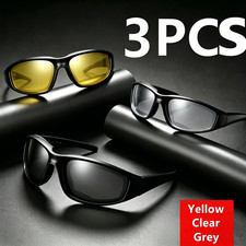 Motorcycle Riding Glasses Driving Sunglasses Padded Windproof UV400 Goggles Men