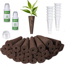 Yoocaa Seed Pods Kit for Hydroponics Growing System, 24Pcs Grow Sponges with A&B 1.09 per sponge