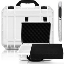 1 Pcs 8.5 x 6.5 x 3.7 Inch Waterproof Hard Case with DIY Customizable Foam In...