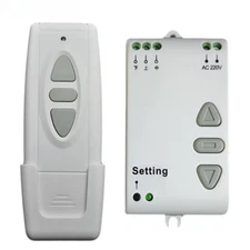 AC 220V Motor Remote Home Theater 433MHz Learning Code Wall-mount Transmitter