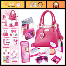 Princess Play Purse for Girls 3-8, Toddler Accessories, Birthday & Christmas Gif