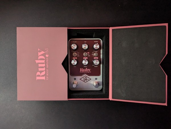 Universal Audio UAFX Ruby '63, like new
