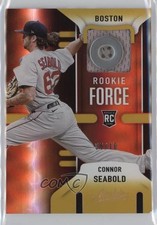 2022 Panini Absolute Rookie Force Spectrum Gold 6/10 Connor Seabold #RF-CS 08aq