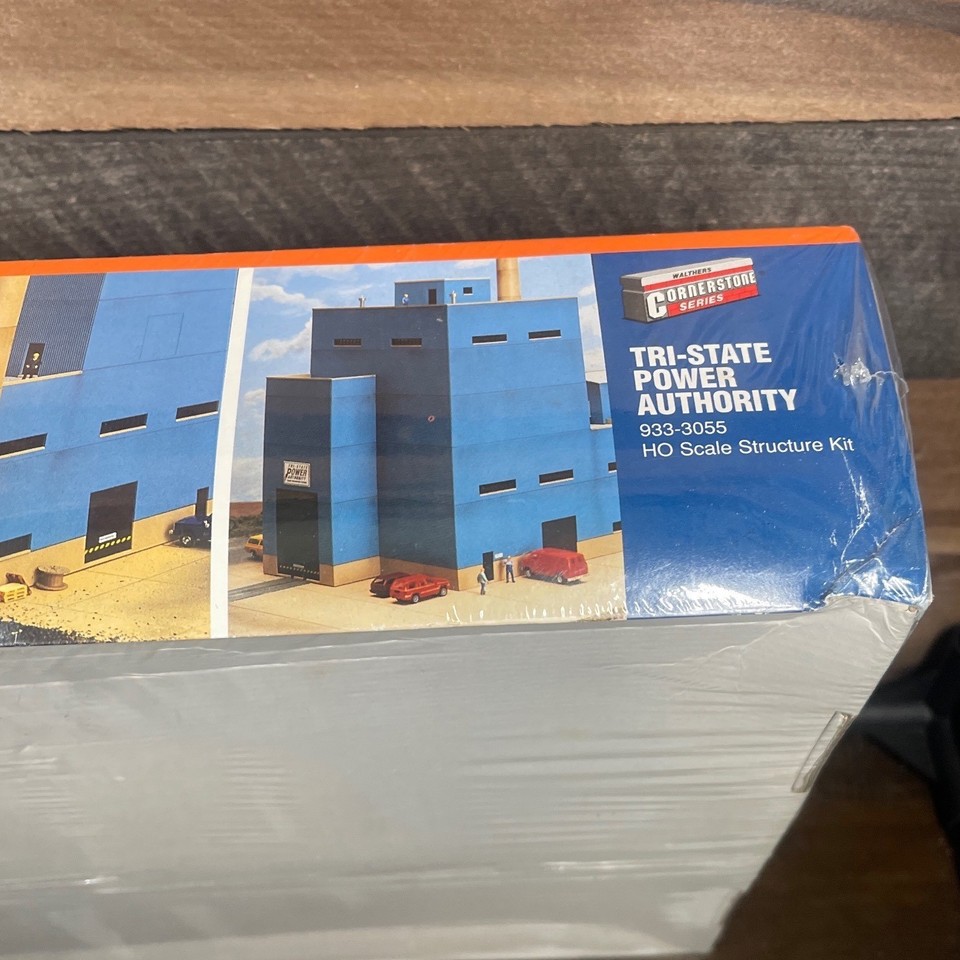 Walthers Cornerstone Tri State Power Authority HO Scale Structure Kit ...