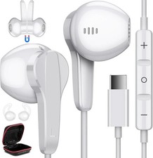 USB C Headphones for Google Pixel 10 9 Pro XL Fold 8 a 7 6, Type C Earphone...