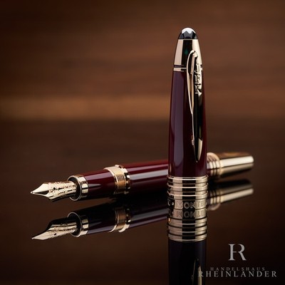 Montblanc Great Characters John F Kennedy Füller Burgundy ID 132124-118051