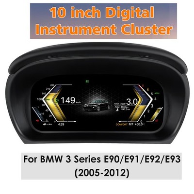 For BMW 3Series E90/E91/E92/E93 2005-2012 Car HD Digital 10''Dashboard Instrument