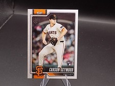 2026 Topps Series 1 Carson Seymour (RC) #112
