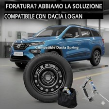 Ersatzrad Dacia Logan 125/80 R15 2005–2020 Mit Wagenheber Und Tasche