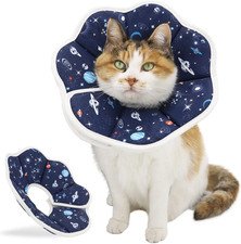 Soft Cat Cone, Adjustable Recovery Collar after Surgery to Prevent Licking Wound