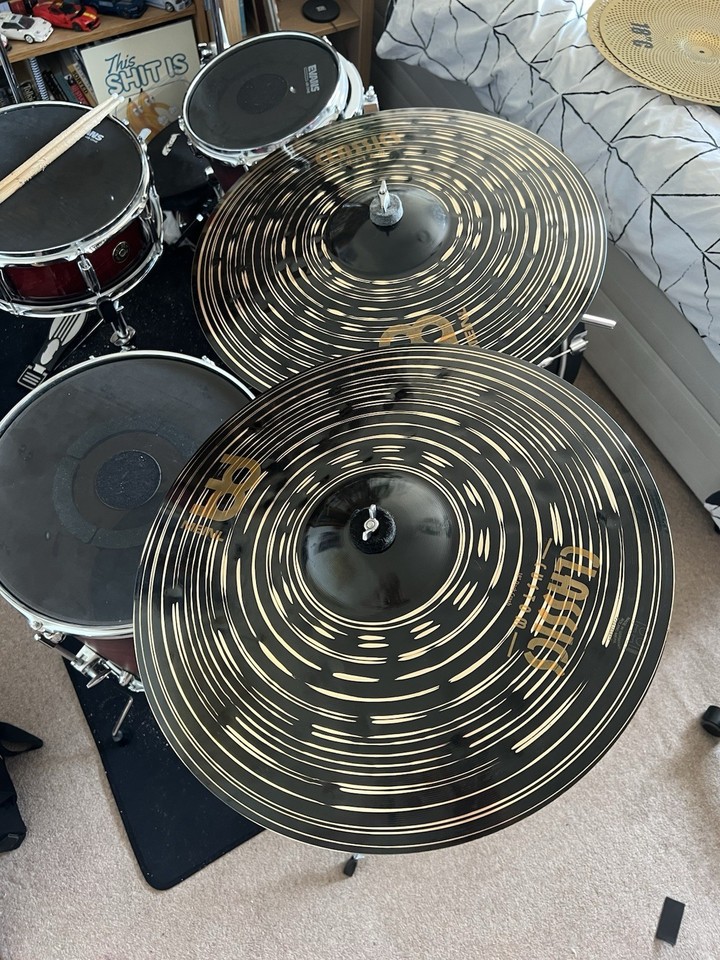 Meinl Classics Custom Dark Cymbal Pack (14 Hats 16 Crash 18 Crash 20 ...