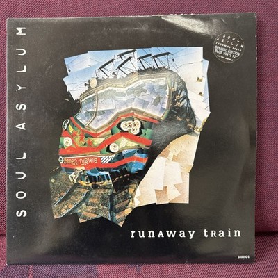 Soul Asylum Runaway Train Ltd Ed Blue Vinyl 12  Single EP Record 659390 Pop 90 s