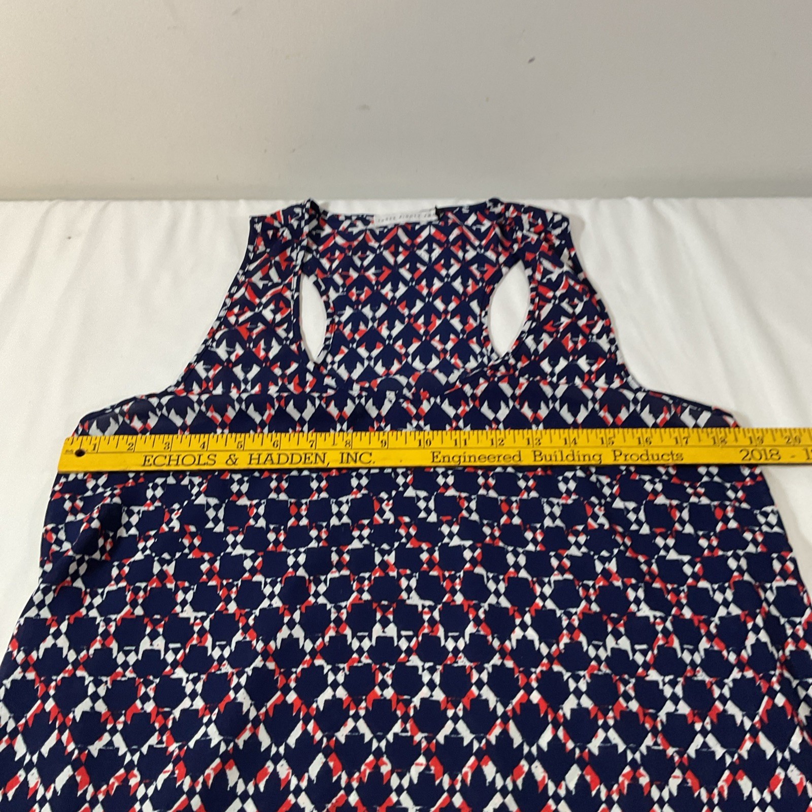 Three Eighty Two Floral Lined Short Sleeveless V-… - image 4