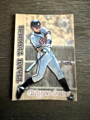 1997 Topps #TT15 Chipper Jones Team Timber