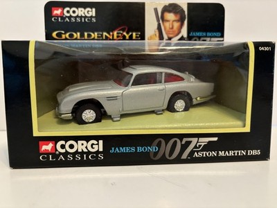 NIB 1997 Corgi Classics James Bond 007 Aston Martin DB5 GoldenEye Die Cast Model