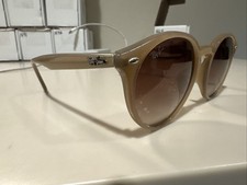 Ray Ban RB 2180-F 6166/13 51/20 150 3N Women  s Tan Full Rim Sunglasses ITALY N64