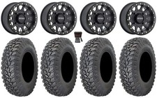 Method 401 Bdlk 15" Wheels Bk 5+2 35" Parallax Tires Wildcat XX
