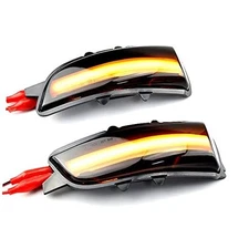 2pcs Dynamic Sequential Blink LED Side Mirror Turn Signal Light Assembly S80
