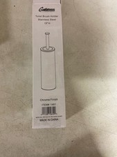 Gatco 1481 Latitude II Slender Toilet Brush Holder, Chrome